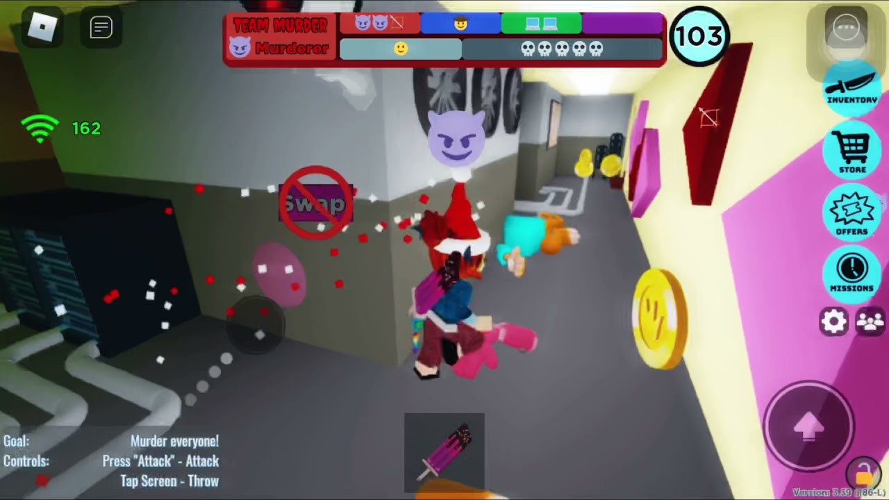 Explain roles in murder party and play with some fans too 😄👹👽