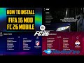 FIFA 16 MOD FC 26 MOBILE ANDROID APK DATA OBB OFFLINE MEDIAFIRE DOWNLOAD 