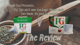 The Review S02 E18 PG Tips old V new tea bags 30sec dunk time