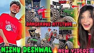 reaction On nishu Deshwal dangerous😱attitude😈videos🔥/shorts #nishudaswal #jaat #nishubhai screenshot 4