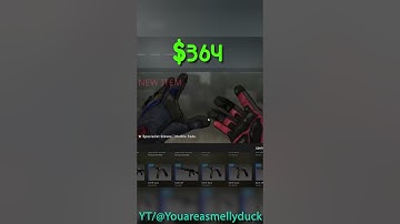 HE QUICK OPENED MARBLE FADE GLOVES [THE BEST CSGO UNBOXING] #shorts #csgo #unboxing #case