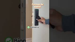 Fechadura X1 Interlar Abertura ,Senha ,Biometria,Tag,App,Chave