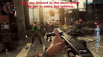 CALL OF DUTY MODERN WARFARE BOT LOBBY GLITCH/XP LOBBY (UNLOCK ALL CAMOS)