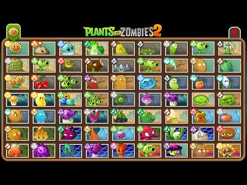 PLANTS VS ZOMBIES 2 | ALL PLANTS ABILITY & POWER-UPS. All Mastery Level in PvZ2