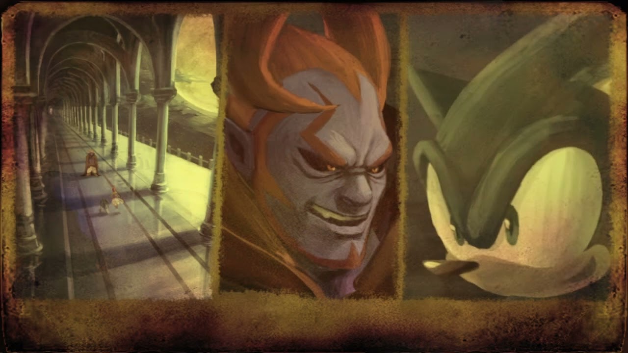 Sonic and the Secret Rings English Audio Cutscene 26   Battle with Erazor