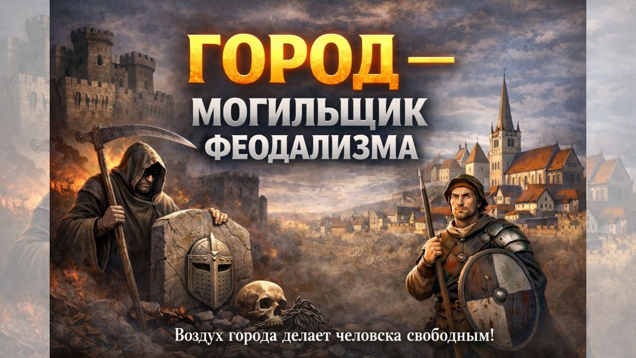Как возникли ГОРОДА в средневековой Европе