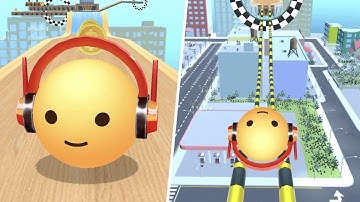 🎧 Sky Rolling Ball 3D 🎧 Gameplay Level 126 to 127 Walkthrough Android, iOS