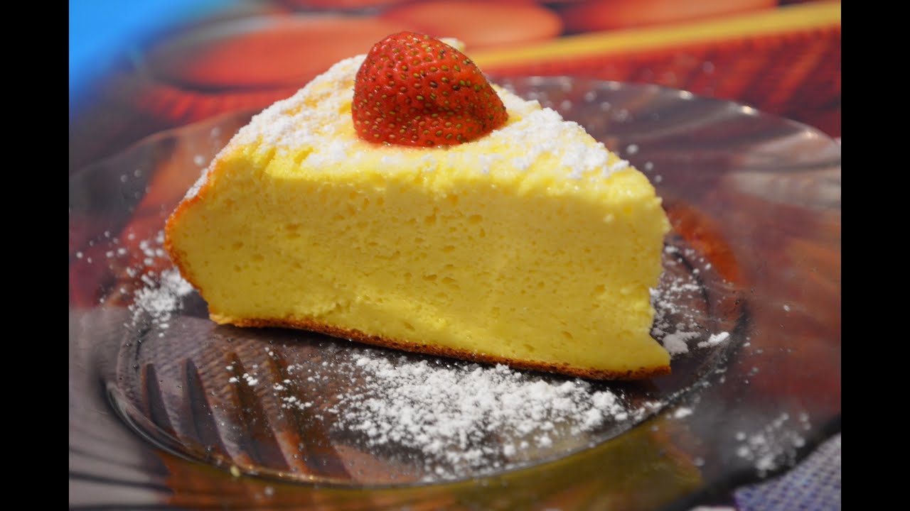 Воздушная творожная запеканка в мультиварке (очень простой рецепт)./Cottage cheese casserole.
