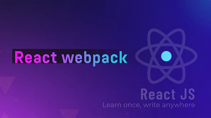 Tạo dự án với React + Webpack