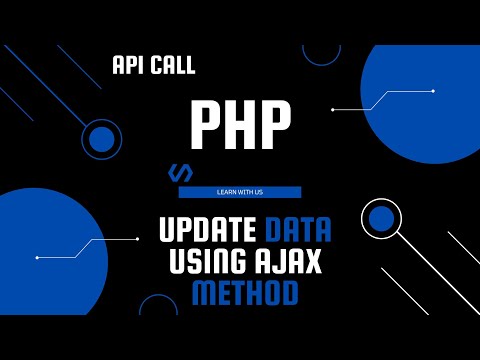 PHP || Update Data Using Ajax Methods || REST API AJAX || Tutorial in Hindi / Urdu