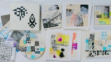 The Art of ABSTRACT COLLAGE with Cordula Kagemann: About the course