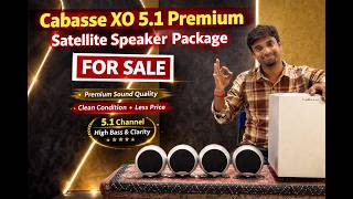 Premium Cabasse XO 5.1 Speaker Package For Sale #cabasse #cabassexo #speaker #hometheater #dolby