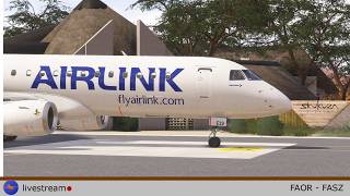 MSFS2024 | FSS E-Jets | E190 | Airlink | Johannesburg - Skukuza