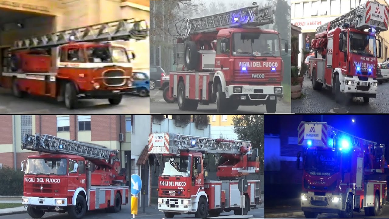 [SPECIAL] Autoscale Corpo Nazionale Vigili del Fuoco dal 1968 al 2019!