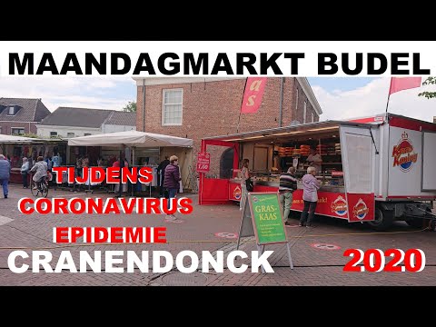 MAANDAGMARKT BUDEL-CRANENDONCK TIJDENS CORONAVIRUS EPIDEMIE (BUDEL MARKT) 8 JUNI 2020