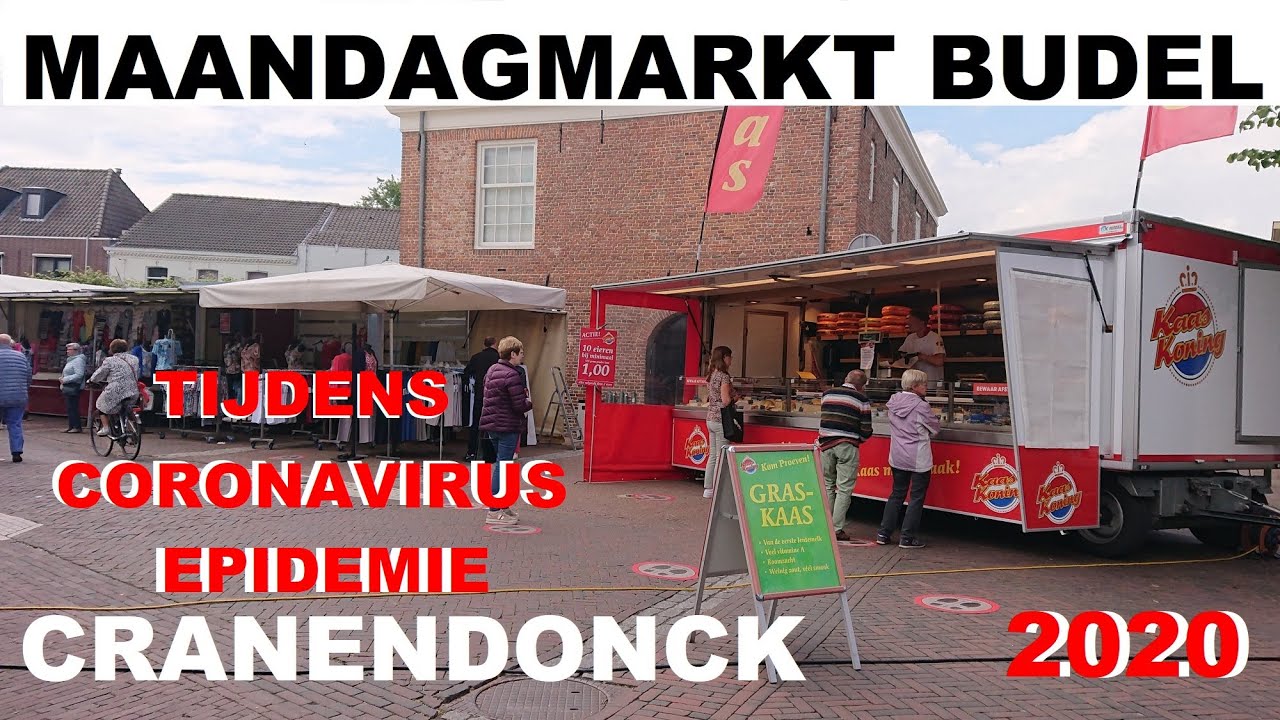 MAANDAGMARKT BUDEL-CRANENDONCK TIJDENS CORONAVIRUS EPIDEMIE (BUDEL MARKT) 8 JUNI 2020