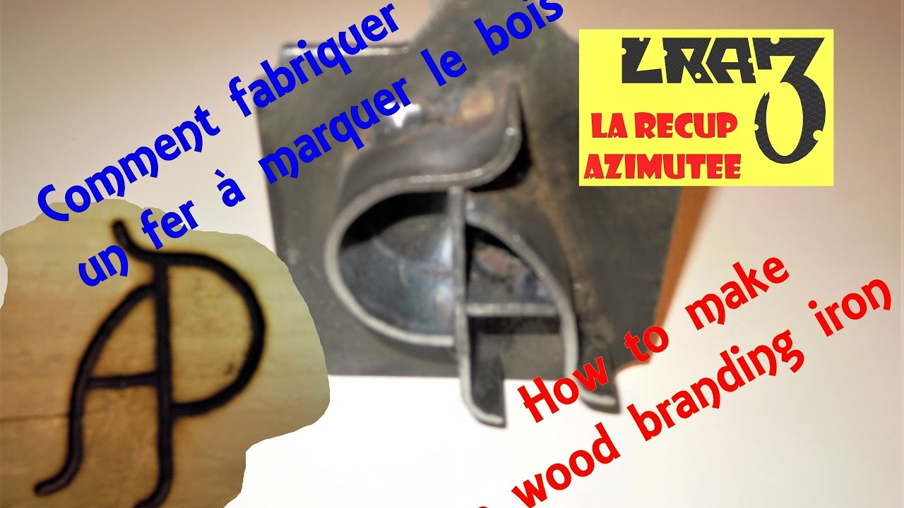 Fer à marquer le bois / Wood branding iron 