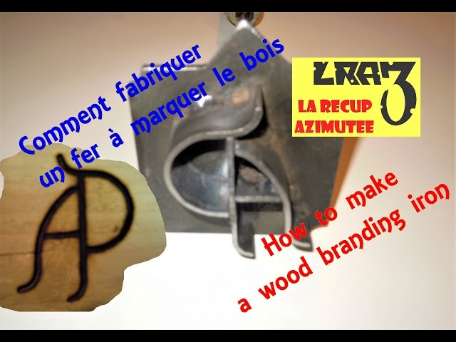 Fer à marquer le bois / Wood branding iron 