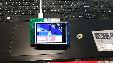 ESP32 plays youtube video