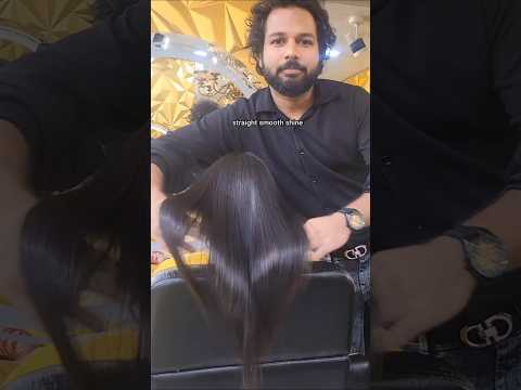 Curly to Sleek✨ | Amazing Hair Transformation | TGShineStudio