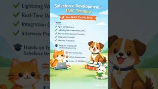 salesforce development +LWC training | New Batch Starting Soon  #salesforce #salesmanmodule