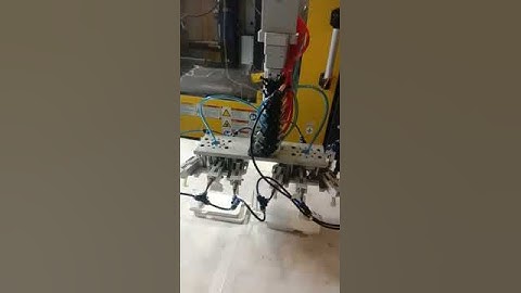 Double Cavity Mobile cover Automation with Teco-Smart Servo Robot