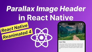 Parallax Image Header in React Native with React Native Reanimated 4
