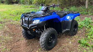 2023 Honda Rancher First Look & Ride Review!!  Automatic DCT Power Steering!