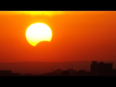 May 20 2012 Solar Eclipse Sunset