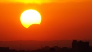 May 20 2012 Solar Eclipse Sunset