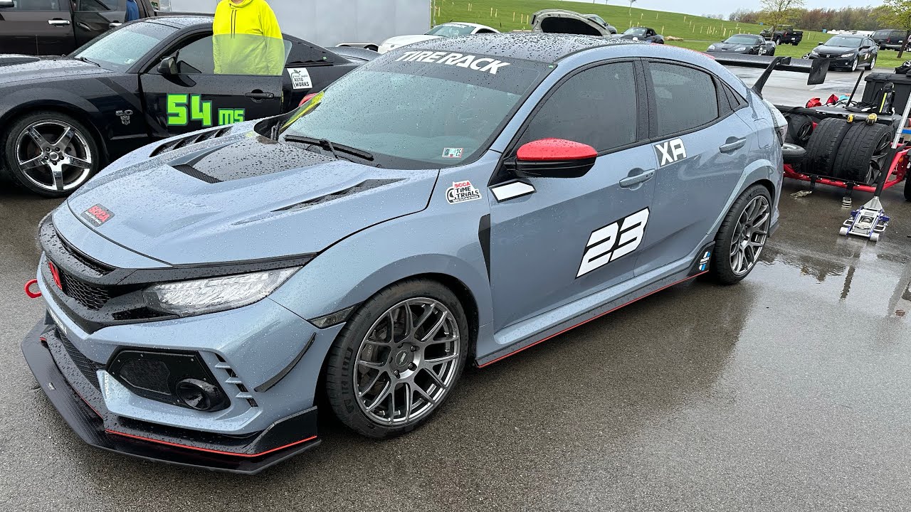 Ian’s Civic Type R STC#1 @PittRace1 April 27th 2024 34.817 - YouTube