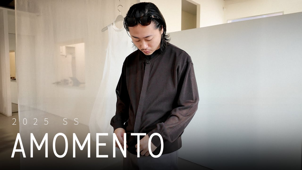 한 발 앞서 나가는 남성복을 만나보자 | 아모멘토 25 S/S 리뷰
