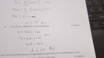Arithmetic Progression , Geometric Progression #KCSE Prediction Exams