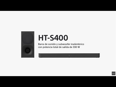 Barra de Sonido Sony Ht S400