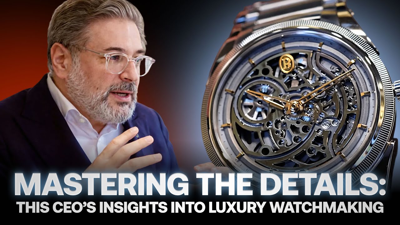 Why Design Matters: The CEO’s Approach to Watchmaking Excellence