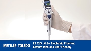 Electronic Pipette | How to Use an Electronic Pipette | Rainin E4 XLS, XLS+