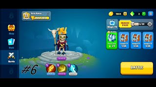 Spell Arena Battle Royal gameplay best spell Skeleton King Combo「Android」 screenshot 5