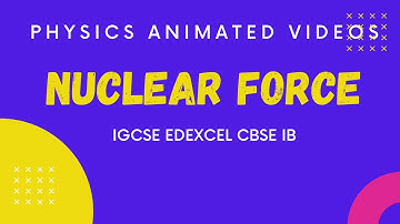 Nuclear Force || Physics|| Animated Video