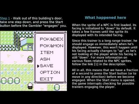 Games] Pokemon R/B/Y - The Mew Glitch Step By Step : r/pokemon