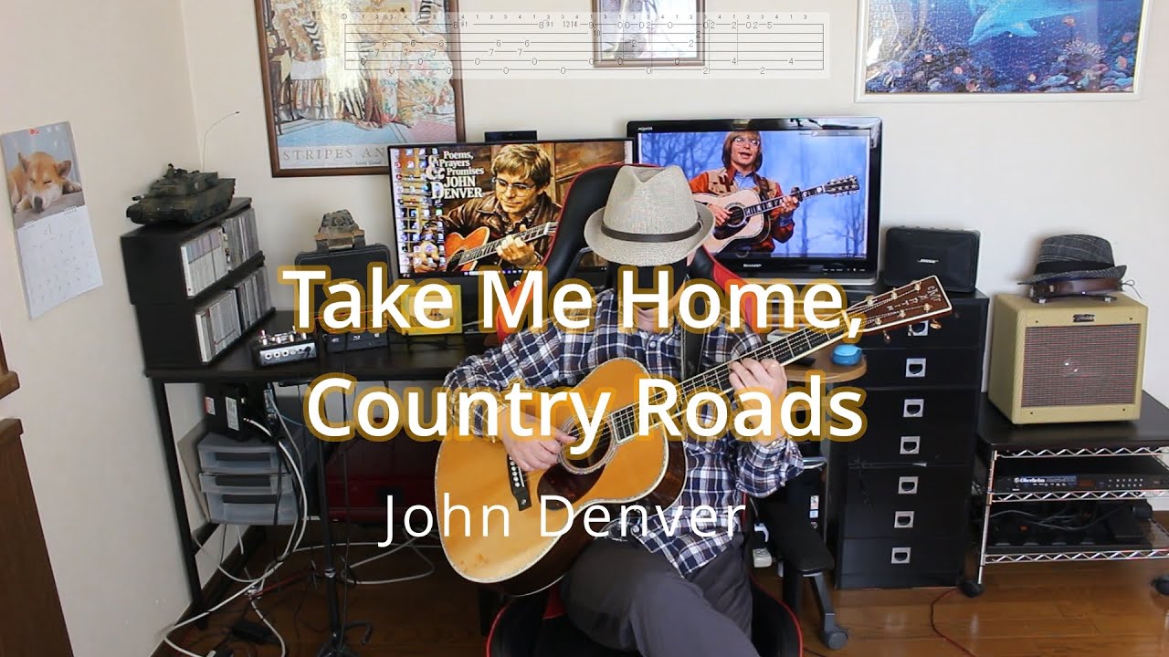Take Me Home, Country Roads – John Denver | Acoustic Solo Guitar (TAB)