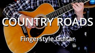 Take Me Home, Country Roads – John Denver | Acoustic Solo Guitar