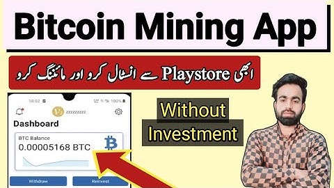 bitcoin mining app for android | zero investment | bitcoin mining in pakistan | fazale rabbi