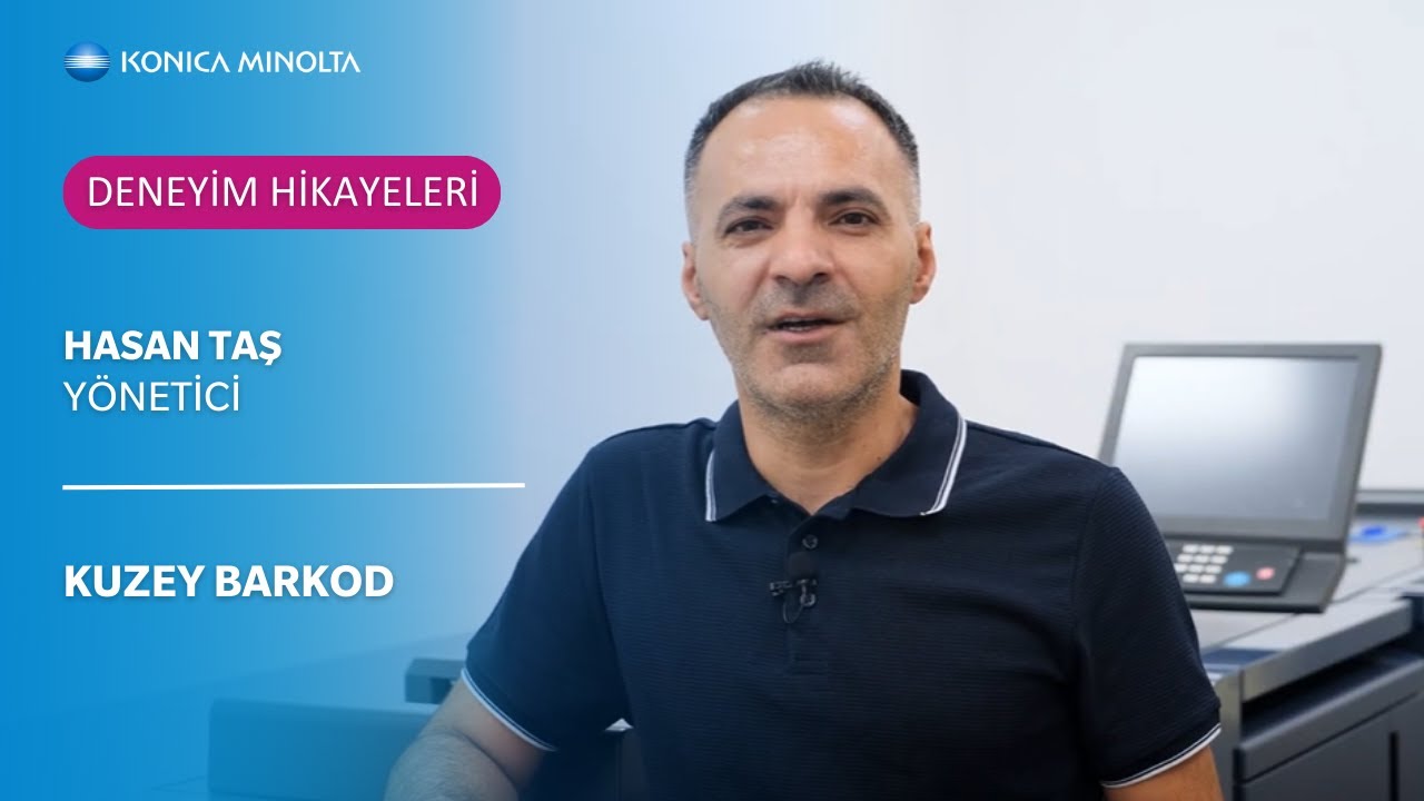 Konica Minolta  X  Kuzey Barkod Etiket - AccurioLabel 230