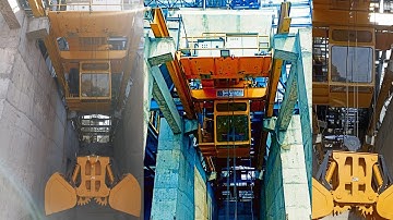 Ash Handling Cranes For Waste to Energy Plant #renewableenergy #wastetoenergy