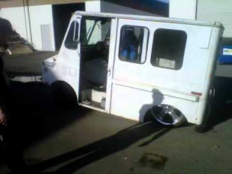 bagged mail van on 22s - YouTube