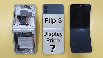 Samsung Galaxy Z Flip 3 Display Replacement - Display Price - Touch Issue - TechTalk With Deepak