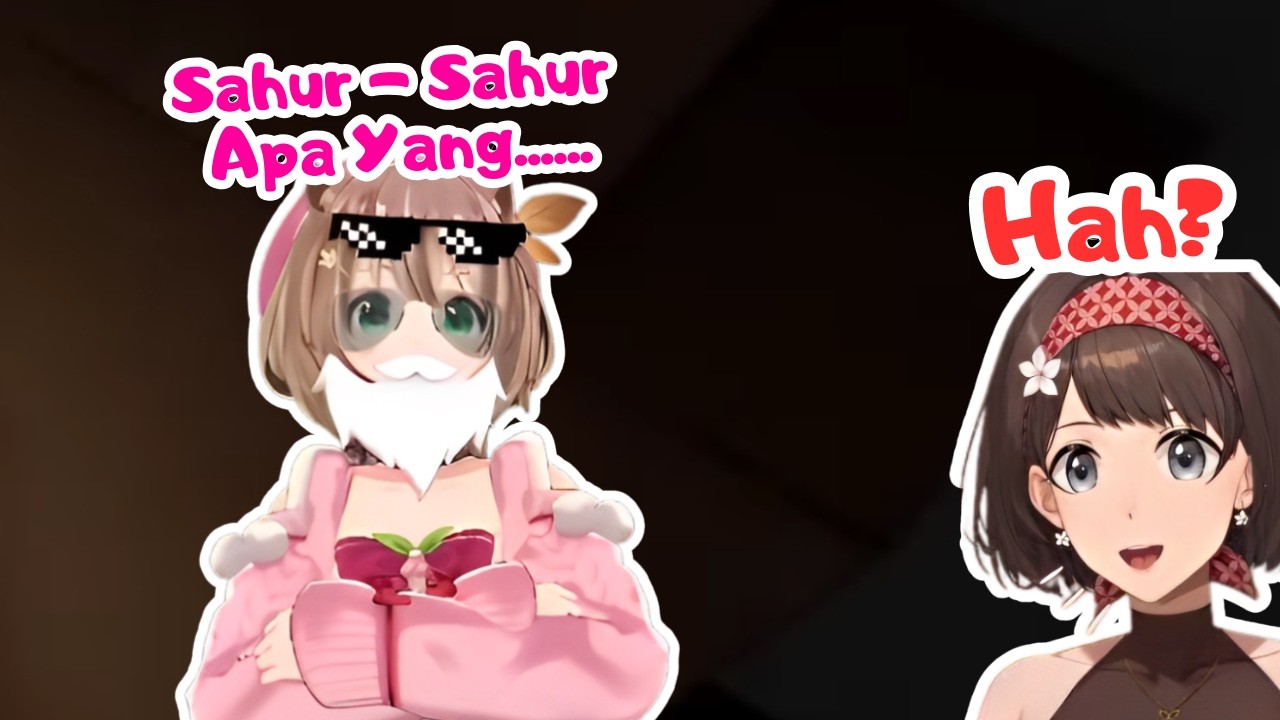 Risu disuruh kasih wejangan buat sahur malah ngejoke bapak - bapak [ Hololive ID Clip]