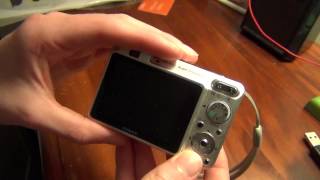 Sony DSC-W120 point-and-shoot digital camera quick overview