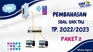 [Update!] Pembahasan Soal UKK TKJ Paket 2 Tahun 2022/2023 || Switch VLAN Bridge Ukom screenshot 4