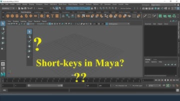 Autodesk Maya | Introduction to Maya | Keyboard Shortcuts for Maya